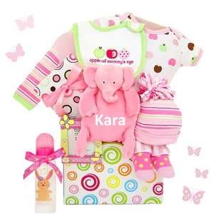   of Mommys Eye Baby Girl Gift Basket   Personalized: Home & Kitchen