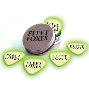  Fleet Foxes 5 X Glow In The Dark Premium Guitar Picks 