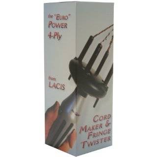 Lacis Battery Operated Cord Maker and Fringe Twister
