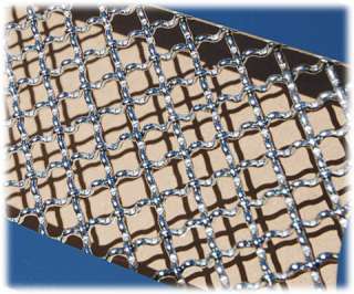 and C aluminum mesh available for easy bending and much less 