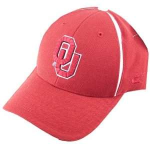  Oklahoma Sooners Crimson Line Drive Hat