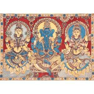  The Great Triad of Lakshmi Ganesha and Saraswati 