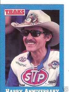 1991 Traks Richard Petty Racing 50 Card Set  