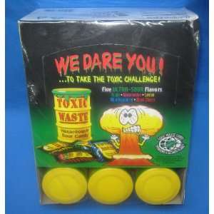 Toxic Waste Ultra Sour Candy Drums Qty 12  1.7 oz  Grocery 