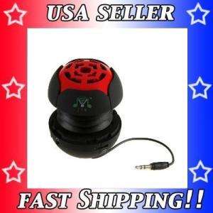   Black & Red Hamburger Speaker For iPhone 3G S 4G 4S TF MP3 Player NEW