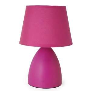  Lloytron Academy Touch Table Lamp 40W Pink: Home & Kitchen