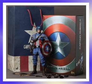 Hot Toys Captain America The First Avenger 1/6 Figure In Stock  