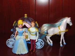  Pocket Doll Princess Figure Toy Horse Carriage LOT of27 Disney  