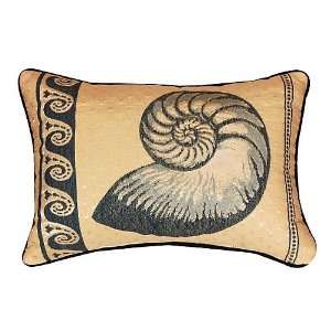 Nautilus Shell Pillow 