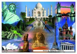 picture 1 of EDUCA 3000 pieces jigsaw puzzle Genuine   World Collage 