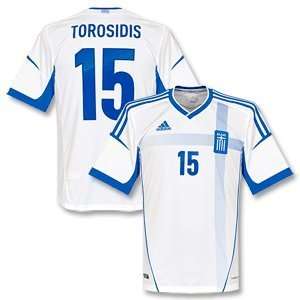  12 13 Greece Home Jersey + Torosidis 15