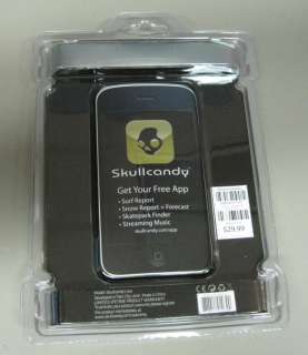 Skullcandy iPhone 3g 3gs Hard Protective Case White NEW  