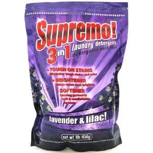  Supremo 3n1 Laundry Detergent Lavender & Lilac Case Pack 