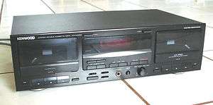   W4050 HX PRO Double Cassette Tape Deck w/Auto Reverse/Dolby B&C  