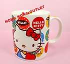 Hello Kitty Ceramic Cup Mug Authentic Sanrio B25  