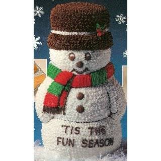  Wilton 3 D Stand Up 3D Snowman Christmas Holiday Cake Pan 