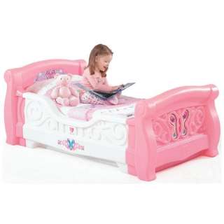 Step2 Girls Toddler Sleigh Bed   885600   New 733538885695  