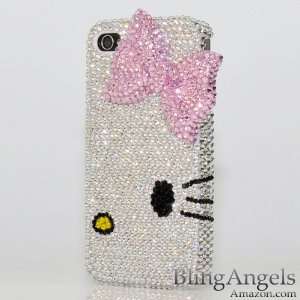  3D Swarovski Luxury Crystal Bling Case Cover for iphone 4 