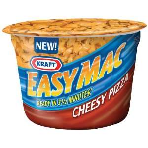 Kraft Easy Mac Microwave Cup, Cheesy Pizza, 2.05 oz (Pack of 10 