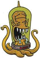 Simpsons Drooling Kang Alien Figure Embroidered Patch  