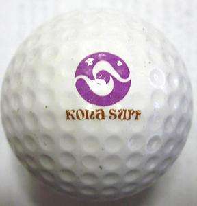 KONA SURF HOTEL HAWAII Logo Ball GOLF Balls  