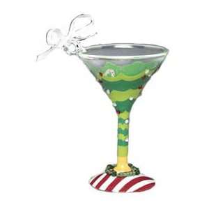  Lolita Martini Glass Christmas Ornament Tipsy Christmas 