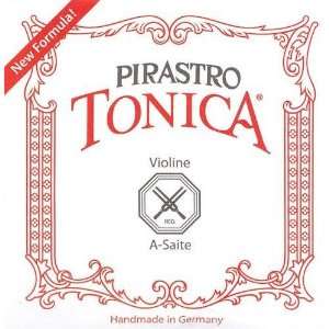  Pirastro Tonica New formula 4/4 Size Violin Strings 4/4 