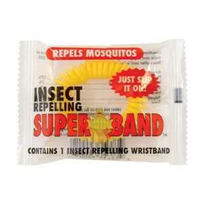  SuperBand   Insect Repelling Wrist Band   10 count Patio 