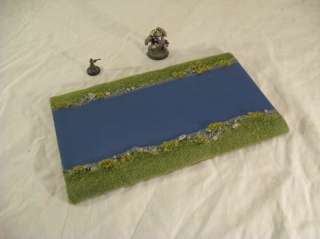 Terrain for Wargames 17 pc. River Set with Curves Incredibly 