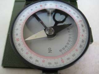 Map Measuring Metal Compass military old model  