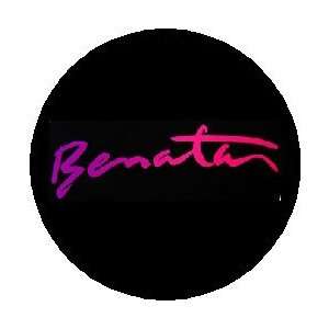  BENATAR Queen of 80s Rock Pinback Button 1.25 Pin 