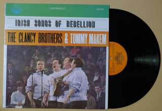 CLANCY BROTHERS & TOMMY MAKEM, IRISH SONGS OF REBELLION  