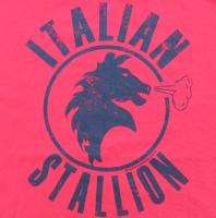 Rocky Movies Rocky Balboa Italian Stallion Logo T Shirt  