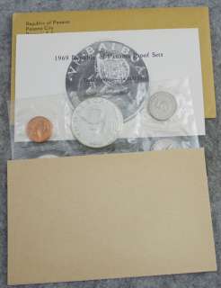   Silver Proof Set, Minted by the US Mint, Balboa 6 Coin, 19 106  