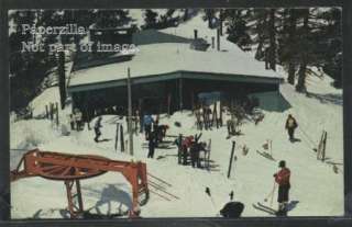 CA Mt Baldy CHROME 62 TOP of NO. 1 SKI LIFT The Notch  