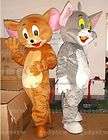 TOM CAT AND JERRY MOUSE 2 MASCOT COSTUMES FANCY DRESS