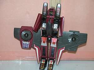 Transformers figure Generation 1 G1 1985 Decepticon jet fighter Thrust 