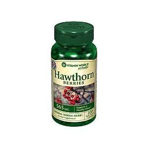  Hawthorn Berries 565 mg. 100 Capsules Health & Personal 