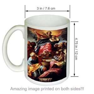  Assumption of the Virgin Mary Carracci Art COFFEE MUG 