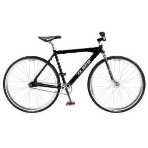  SE Pk Fixed Gear Single Speed Bike 58cm Black: Sports 