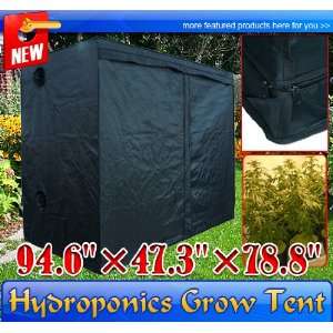   600d Reflective Mylar Hydroponics Grow Tent Room Large Window Hut