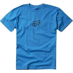    Fox Racing Masked T Shirt   Small/Electric Blue: Automotive