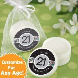   Birthday   Personalized Birthday Party Lip Balm Favors: Toys & Games