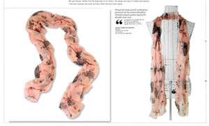 STAMP ROSE:cotton WOMAN/girl 9 Colour: scarf/tippet attire B  