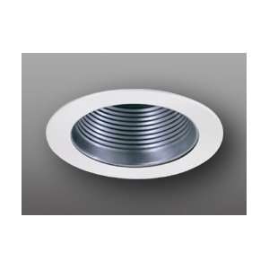   / White 4 Inch Line Voltage Trims 4 Phenolic Baffle with Metal Ring
