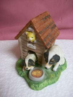 Cute Lefton Barnyard Friends Home Sweet Home Figurine  