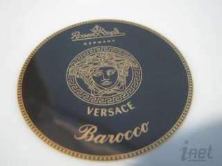 Rosenthal Versace Barocco China 12 Charger Face Medallion Excellent 
