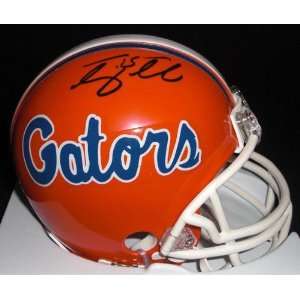 Tim Tebow Autographed Florida Gators Mini Helmet:  Sports 