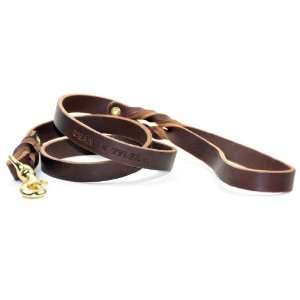 Dean & Tyler Dog Leather Leash Love to Walk   High Quality Leather 