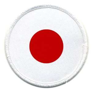  JAPANESE Earthquake Tsunami Survivors Flag 2.5 inch Sew on 